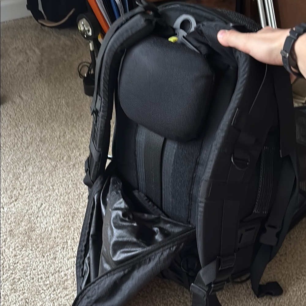 Black Camera Backpack - Picture 5 of 12